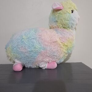 Colorful Plush Alpaca Toy